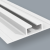 Ceiling Suspension Aluminium T Profile 150mm