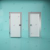 Freezer Hinged Door