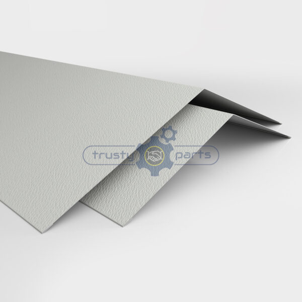 Coloured Plastisol Ridge capping Goosewing Gray