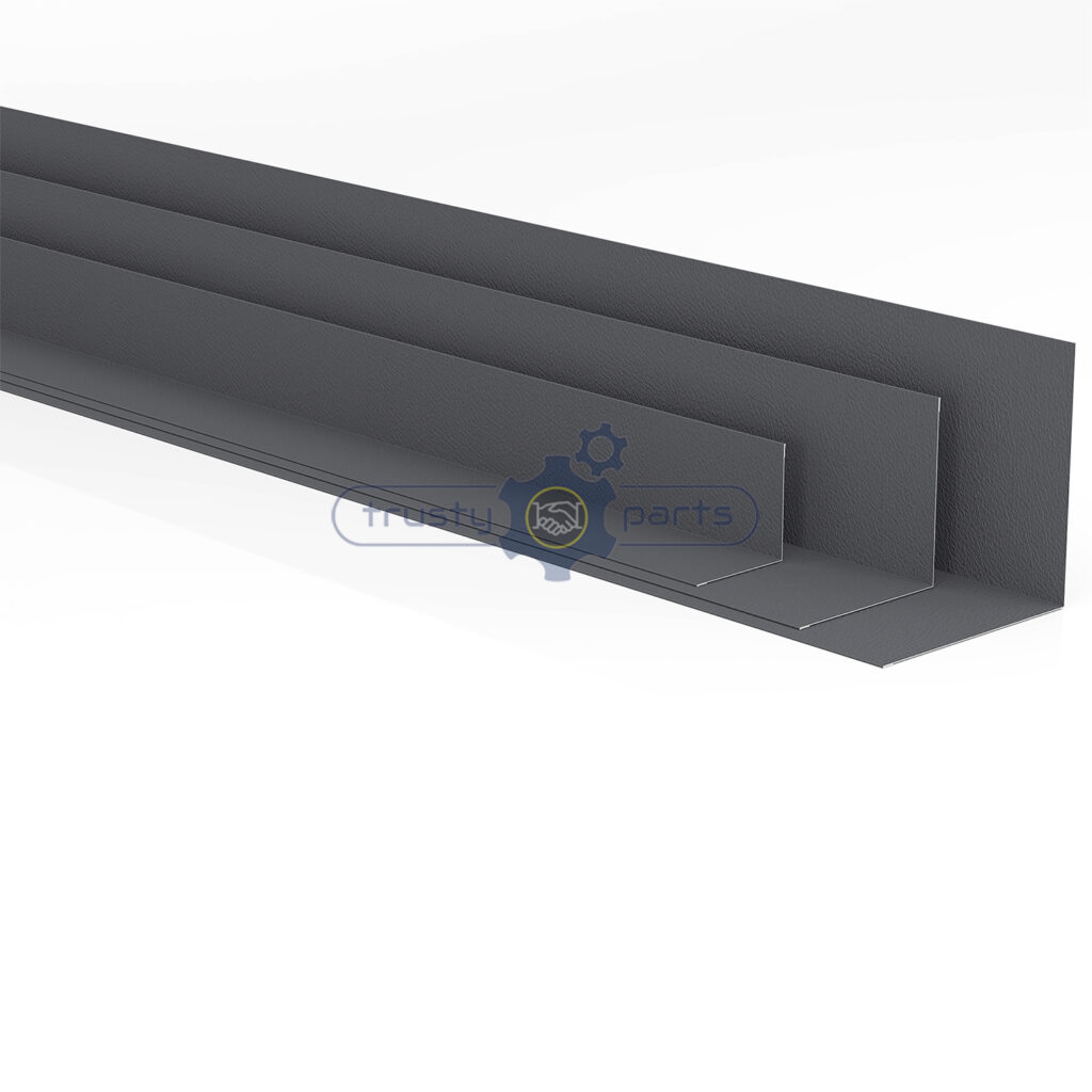 PVC Plastisol Coloured 90º Internal Angle Flashings 25mm x 25mm - 3m ...