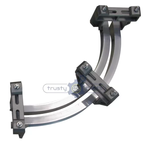 Twin Track Meat Rail – 90° Bend