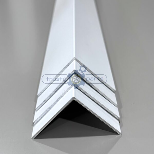 White Aluminium Angle