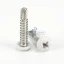 White Head Self-Drilling Screws - Pan Head 4.8X25 mm