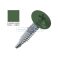 SELF DRILLING LOW PROFILE WAFER SCREWS Juniper green
