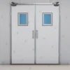 Service dooor - Double with window doorcloser_