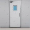 Service dooor with window DoorCloser