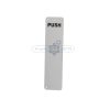 D-Bar Door Pull Handle on Plate Stainless Steel