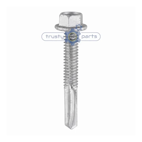 Hex Head Self-Drilling Heavy Section Screws 5.5 x 80mm-Exterior