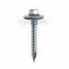 METALFIX GASH POINT SCREW 8u ZINC PLATED STEEL WITH 19mm WASHER